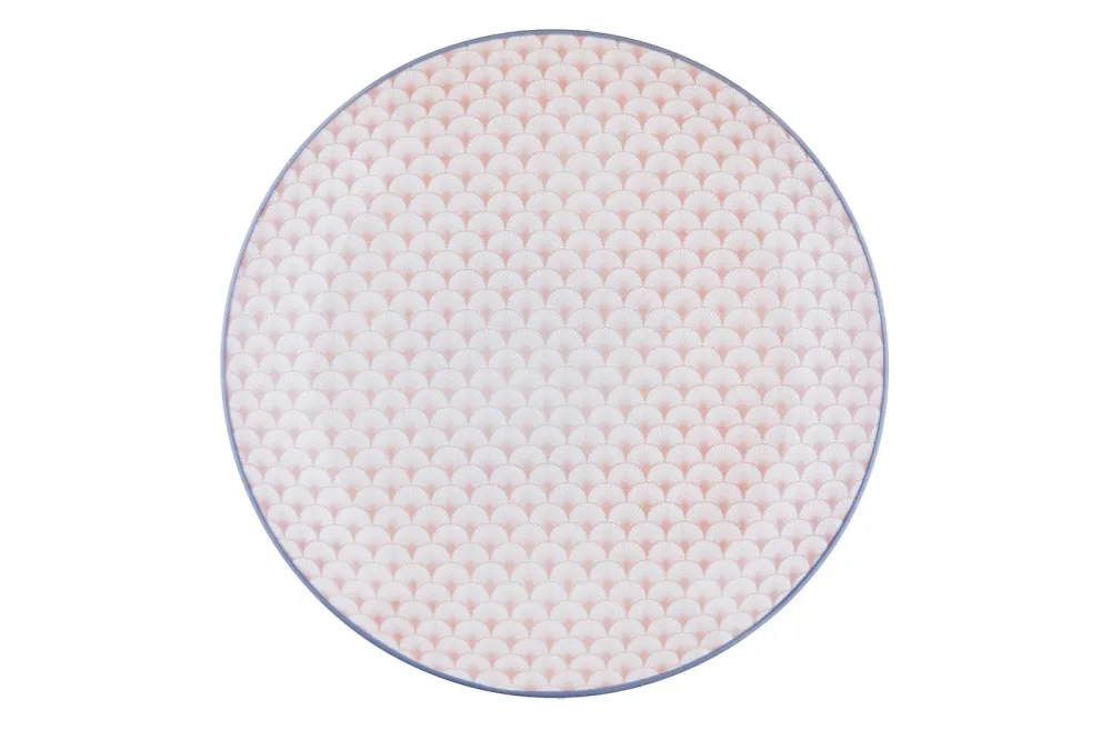bord PATTERN Ø26cm - 6 stuks - Pastel