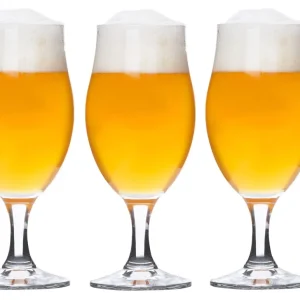 Bormioli Bierglazen Executive - 375 ml - 3 stuks