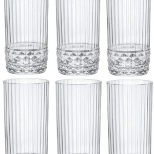 Bormioli Rocco Longdrinkglazen America 20's - 490 ml - 6 stuks