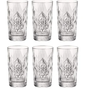Bormioli Rocco Longdrinkglazen Stone - 490 ml - 6 stuks