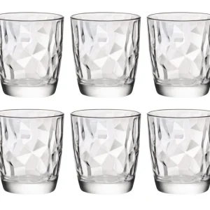 Bormioli Rocco Waterglazen Diamond - 300 ml - 6 stuks