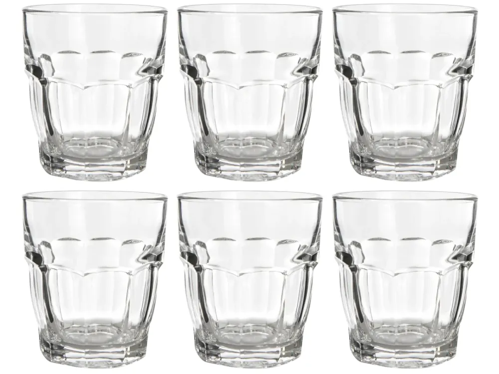 Bormioli Rocco Waterglazen Rock Bar - 270 ml - 6 stuks