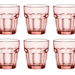 Bormioli Rocco Waterglazen Rock Bar - Oranje - 270 ml - 6 stuks