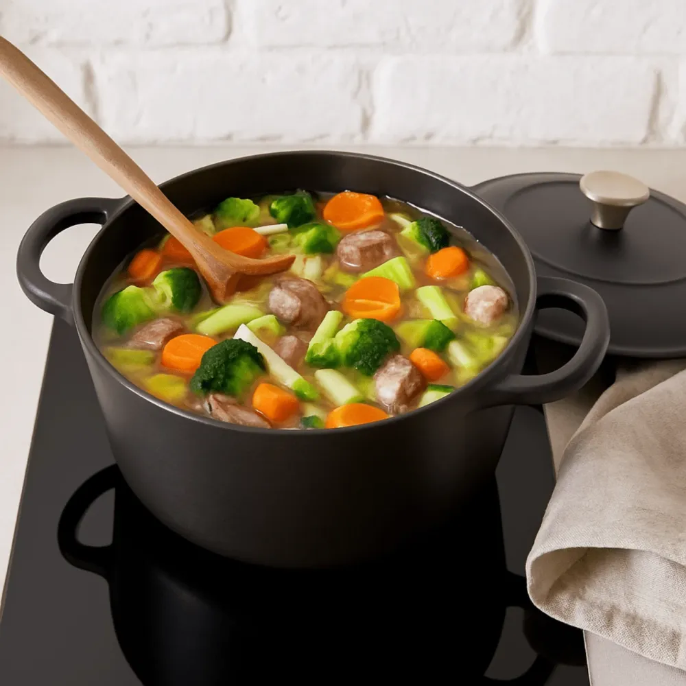 Braadpan 26cm - 4,8L | Zwart