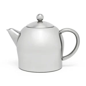 Bredemeijer - Dubbelwandige theepot Minuet Santhee - 0,5 liter - RVS - Mat