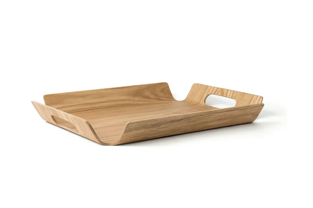 Bredemeijer Madera Dienblad M, rechthoekig Bruin Hout