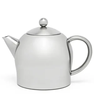 Bredemeijer Minuet Santhee Theepot 0,5l, mat Zilverkleurig Mat Roestvrij staal 304