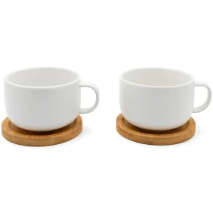 Bredemeijer - Theekop Umea 250ml wit s/2