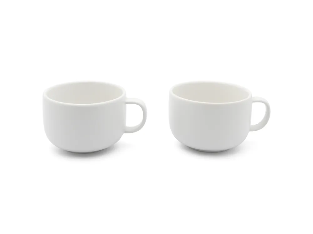 Bredemeijer - Theekop Umea 250ml wit s/2