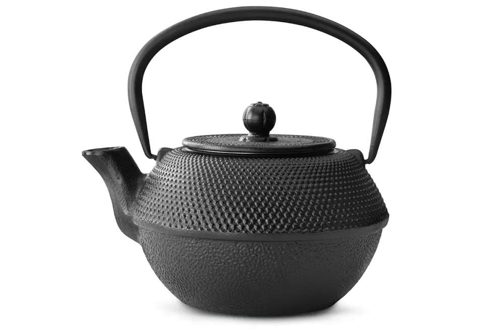Bredemeijer Xilin Theepot Gietijzer 1,25l, zwart Zwart Mat Gietijzer