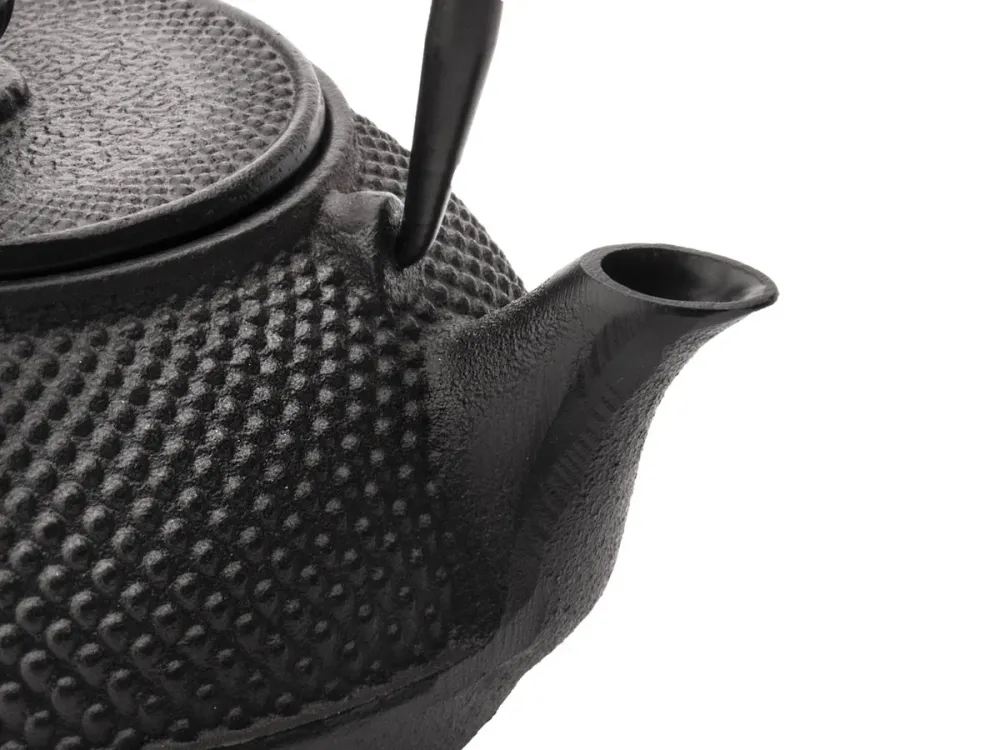 Bredemeijer Xilin Theepot Gietijzer 1,25l, zwart Zwart Mat Gietijzer