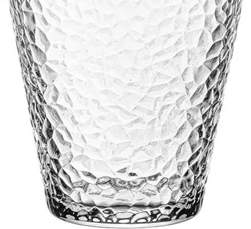 Bubble Drinkglazen met Gouden Rand – Set van 6