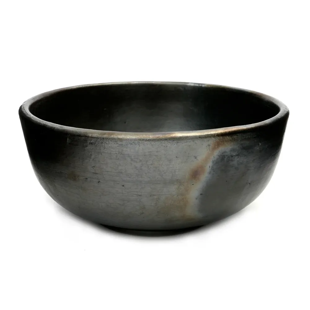 De Burned Kom - Zwart - L
