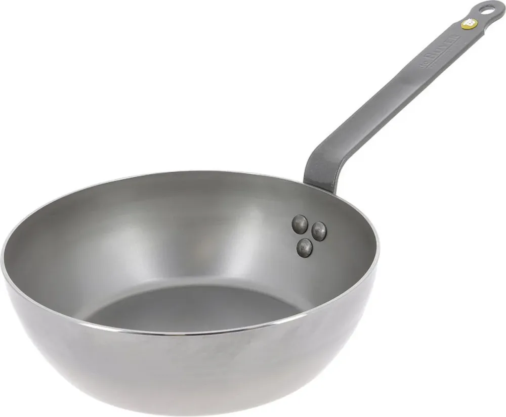 De Buyer Hapjespan / Sauteuse Mineral B - ø 28 cm / 4 liter - zonder anti-aanbaklaag