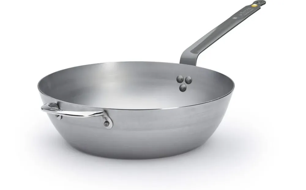 De Buyer Hapjespan / Sauteuse Mineral B - ø 32 cm / 5.5 liter - zonder anti-aanbaklaag