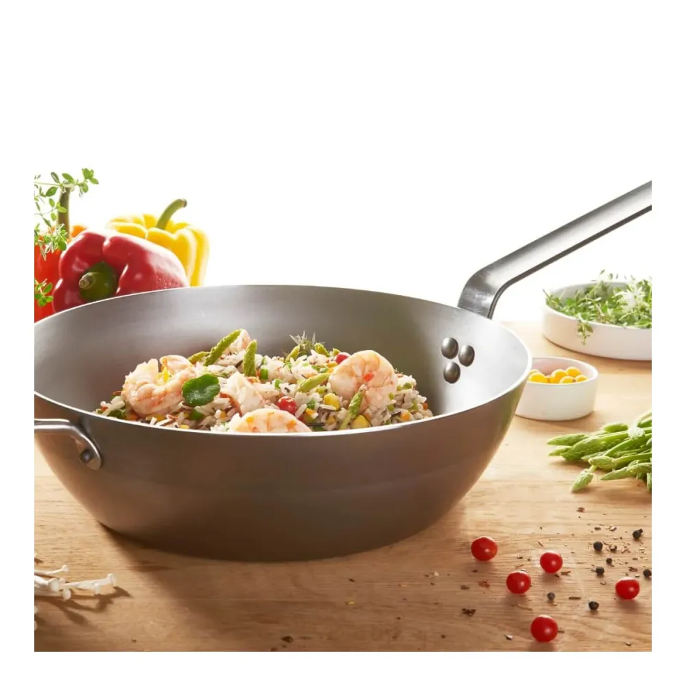 De Buyer Hapjespan / Sauteuse Mineral B - ø 32 cm / 5.5 liter - zonder anti-aanbaklaag