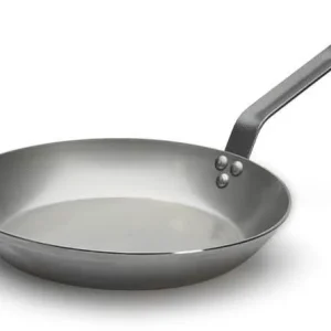 De Buyer Koekenpan Lyonnaise Carbon Plus - Plaatstaal - ø 24 cm - zonder anti-aanbaklaag