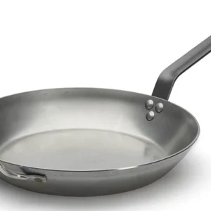 De Buyer Koekenpan Lyonnaise Carbon Plus - Plaatstaal - ø 32 cm - zonder anti-aanbaklaag