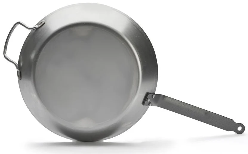 De Buyer Koekenpan Lyonnaise Carbon Plus - Plaatstaal - ø 32 cm - zonder anti-aanbaklaag