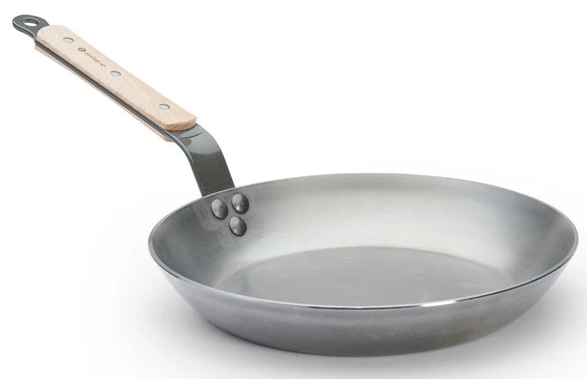 De Buyer Koekenpan Mineral B Hout - ø 28 cm - zonder anti-aanbaklaag