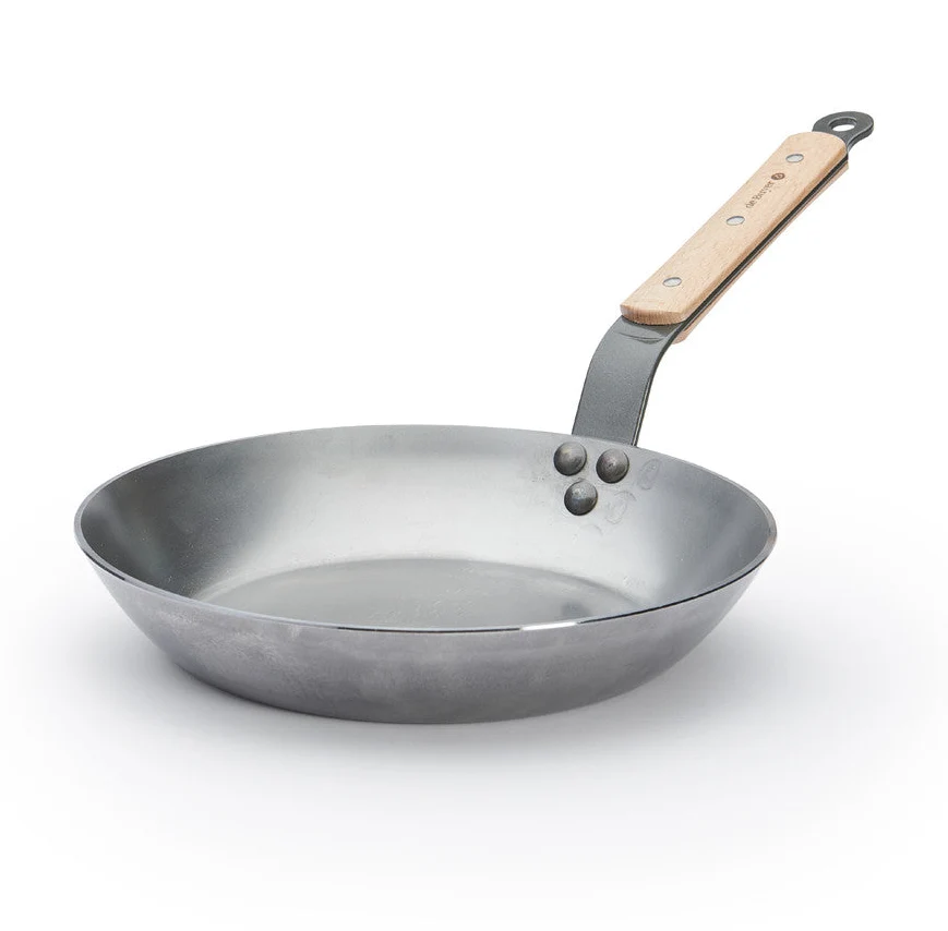 De Buyer Koekenpan Mineral B Hout - ø 26 cm - zonder anti-aanbaklaag