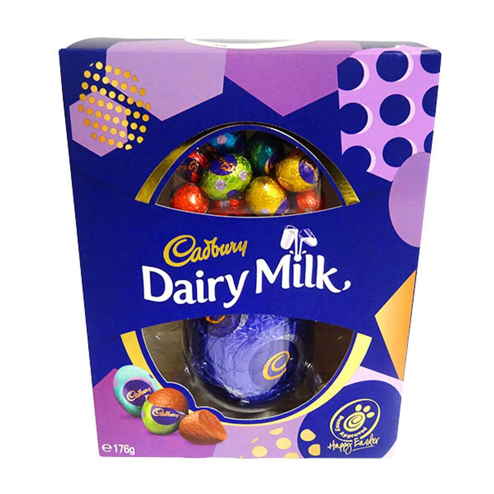 Cadbury Dairy Milk Egg Gift Box 168G