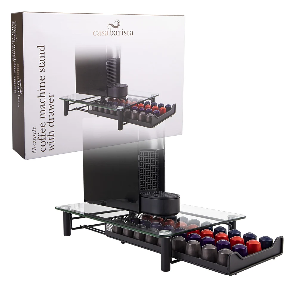 Casabarista Coffee Machine Stand met 36 capsule lade