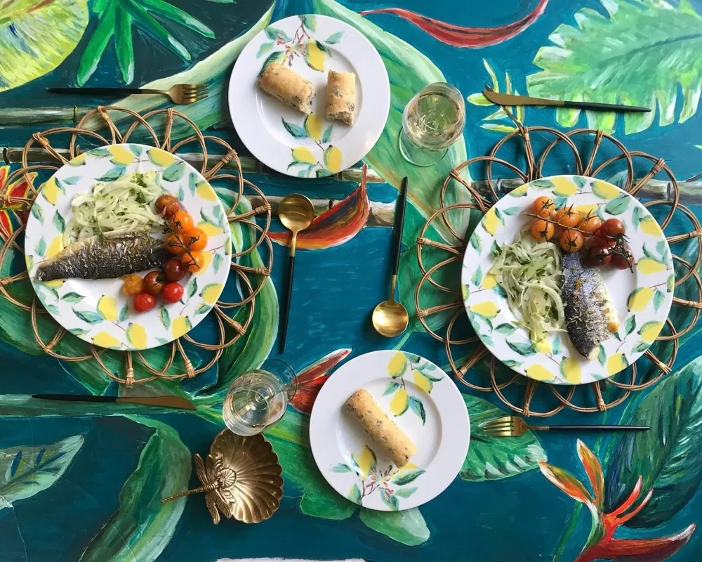 Catchii Dinerbord Amalfi Coast Lemons