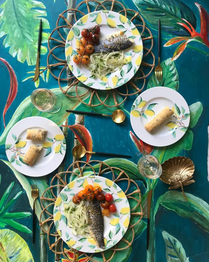 Catchii Dinerbord Amalfi Coast Lemons