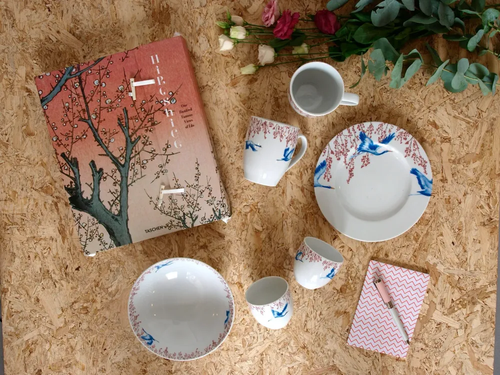 Catchii Espressokopjes Cherry Blossom & Lucky Cranes