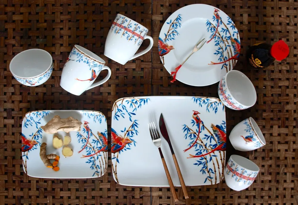 Catchii Pastabord Bamboo & Singing Birds