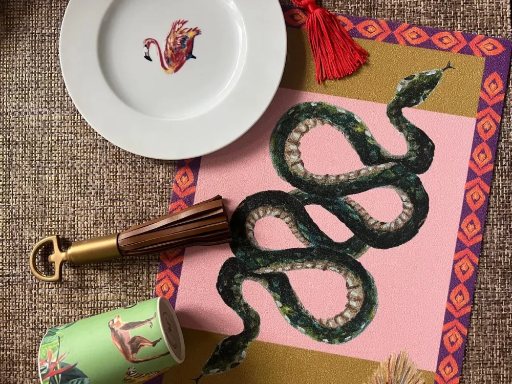Catchii Placemat Sizzling snake
