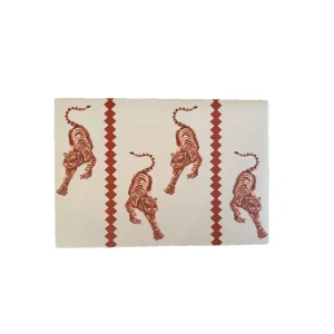 Catchii Placemat Tiger Panthera terracotta