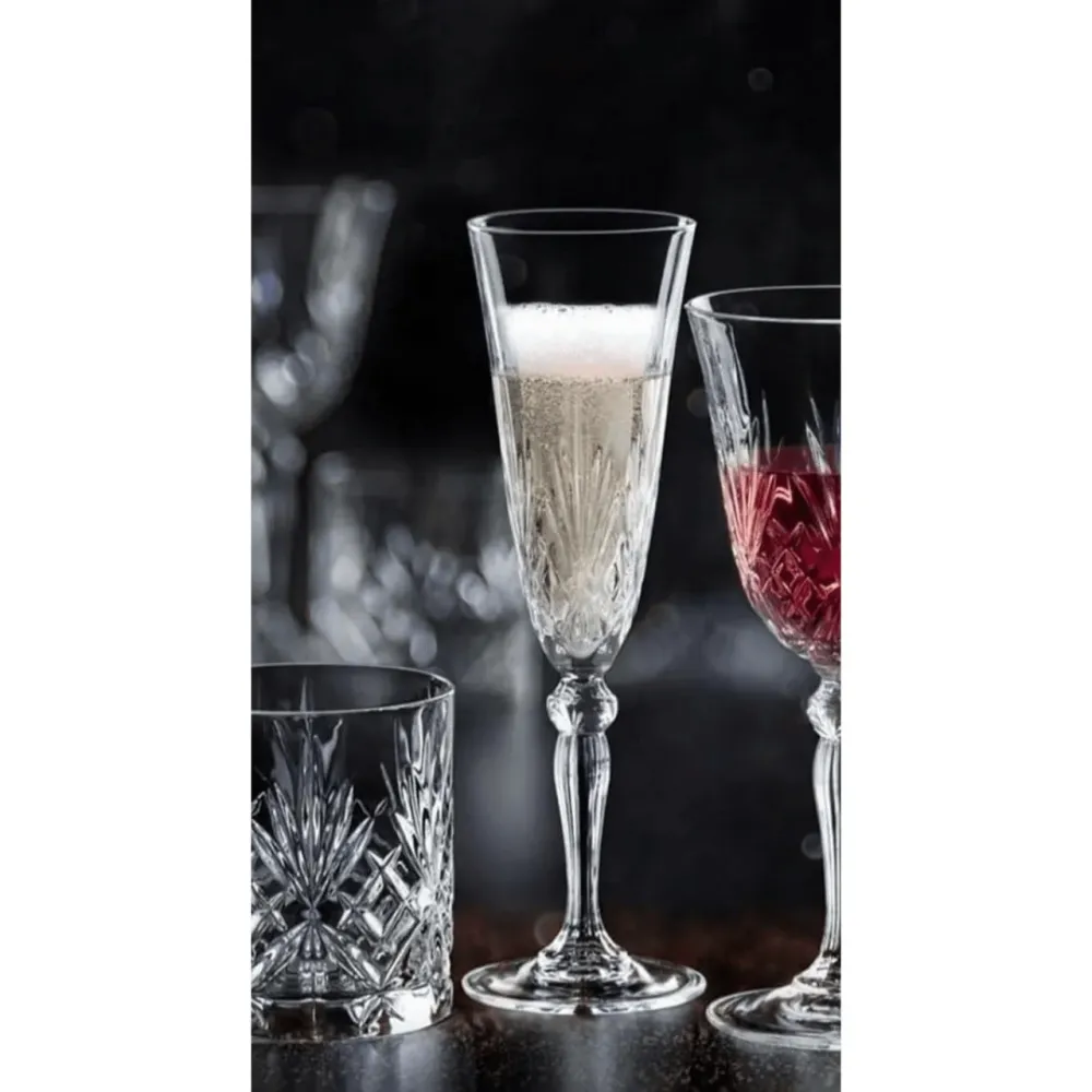 Champagneglas - 6-delige set - 16cl | Melodia