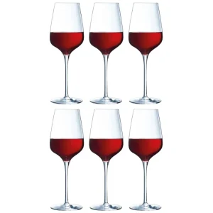 Chef & Sommelier Rode Wijnglazen Sublym - 350 ml - 6 stuks