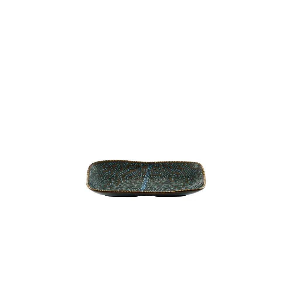 Cascade Sapphire Blue Natural Deep Tray 26 x 18 cm 6/box Churchill