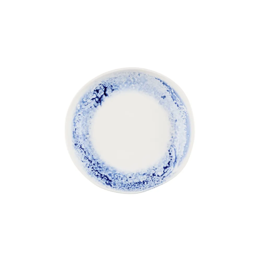 Inked Fresco Blue Natural Organic Deep Bowl 25 cm 6/box Churchill