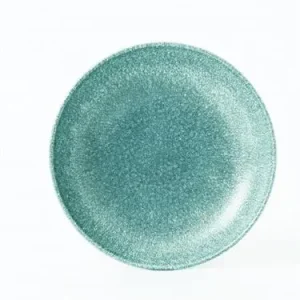 Raku Topaz Blue Evolve Coupe Bowl 18cm 12/box Churchill