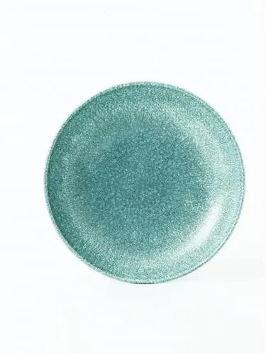 Raku Topaz Blue Evolve Coupe Bowl 18cm 12/box Churchill