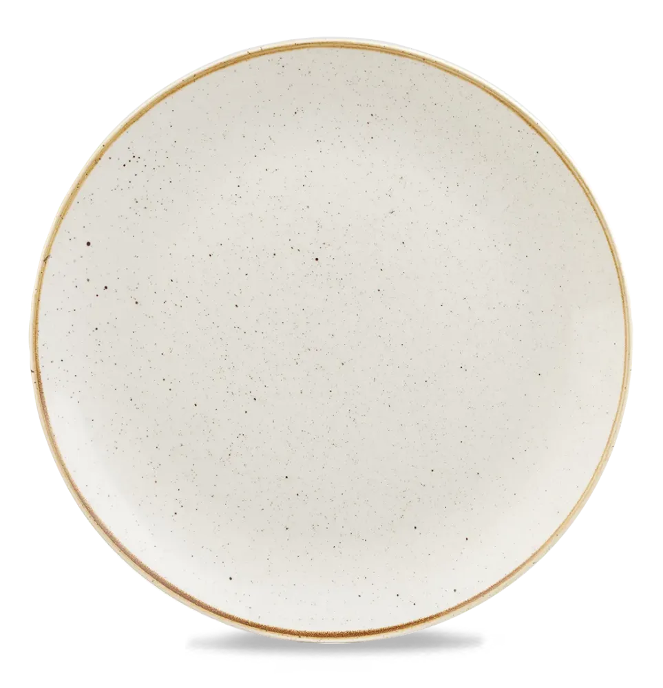 Stonecast Barley White Coupe Evolve Plate 30cm 6/box Churchill