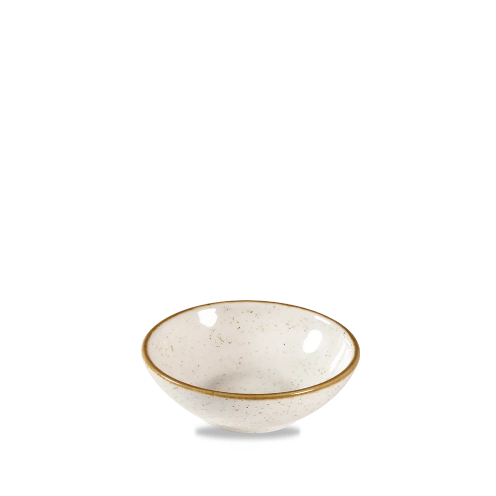 Stonecast Barley White Shallow Bowl 266ml 12/box Churchill