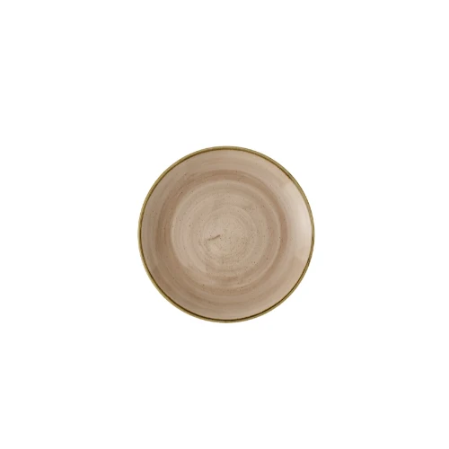 Stonecast Truffle Evolve Coupe Plate 21,7cm 12/box Churchill
