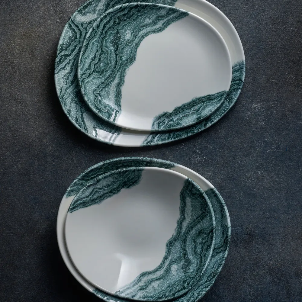 Tide Black Opal Organic Bowl 25 cm 12/box Churchill
