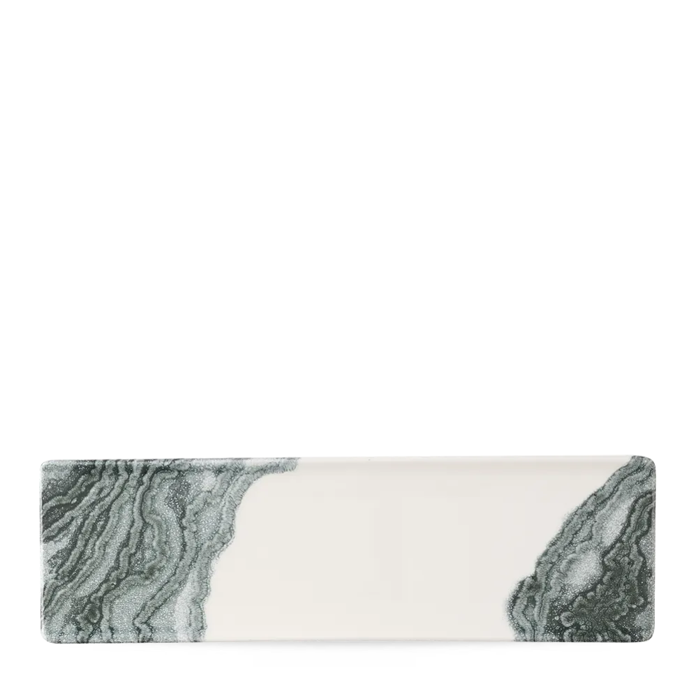 Tide Black Tasting Tray Plate 30x9 cm 6/box Churchill