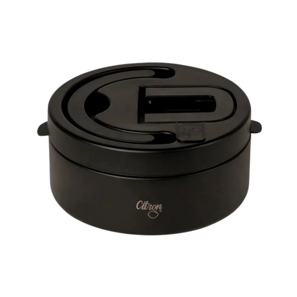 Citron Dinerthermosfles 400ml Zwart