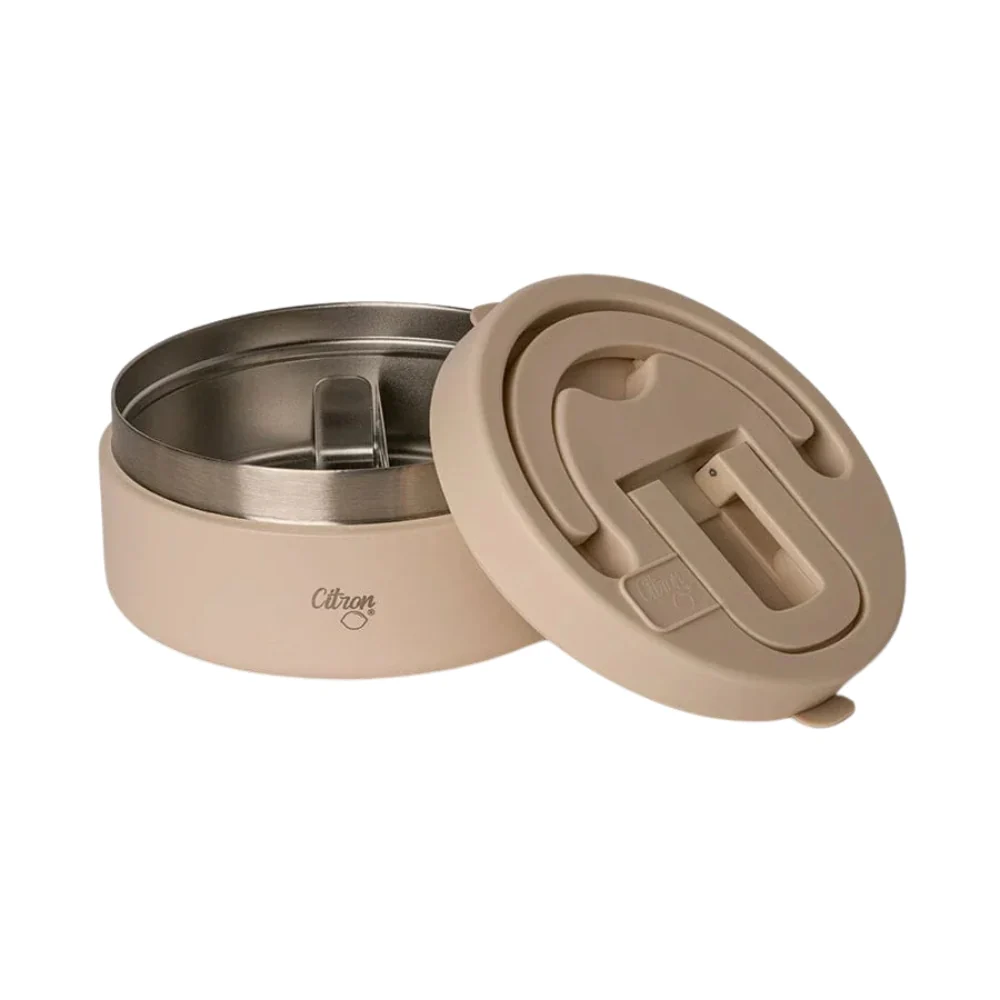 Citron Thermosfles 400ml Beige