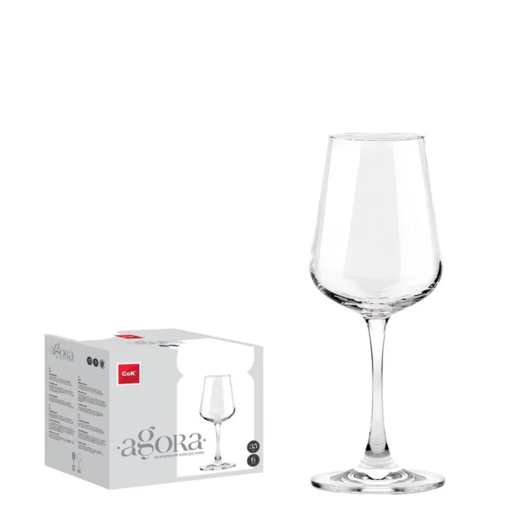 CoK Agora Wijnglas 35 cl - Doos 6 stuks