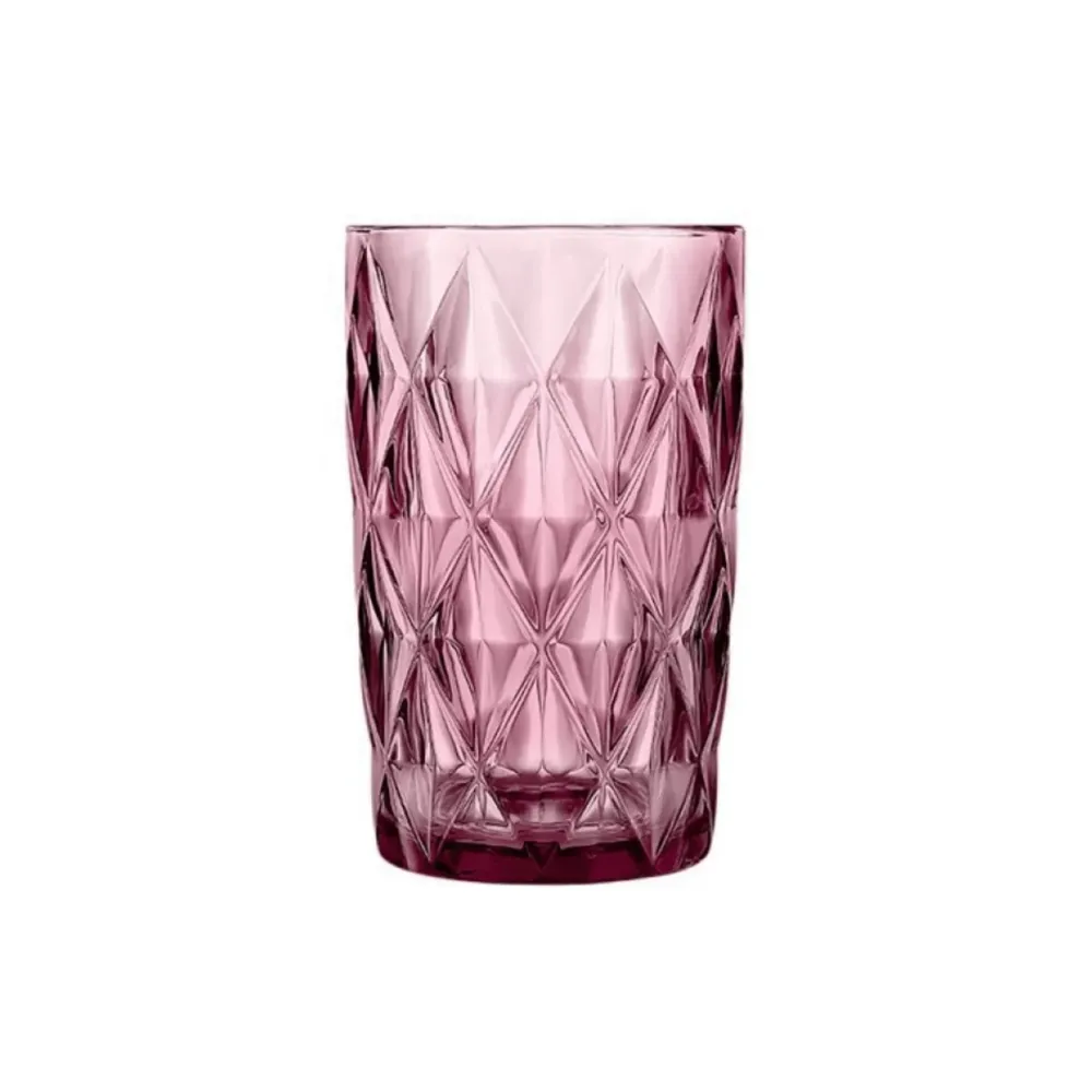 Cok Escorial Longdrinkglas Roze 40 cl - Doos 6 stuks