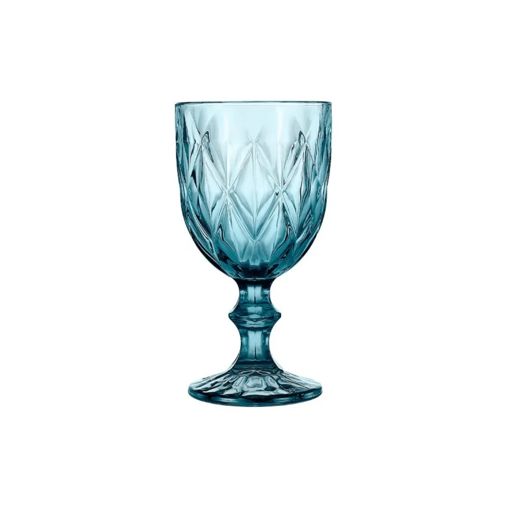 Cok Escorial Wijnglas Blauw 25 cl - Doos 6 stuks