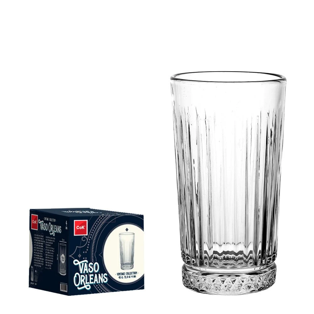 CoK Orleans Longdrinkglas 45 cl - Doos 4 stuks